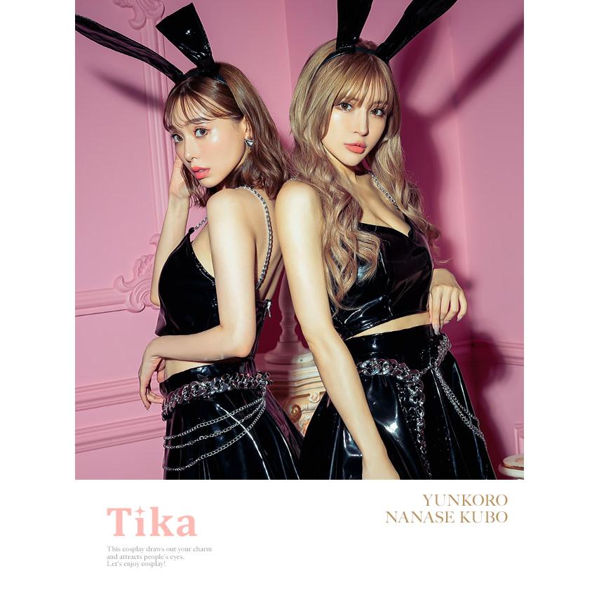 tika コスプレ　バニーガール Tika バニー コスプレ バニーガールコスプレ 衣装 ハロウィン