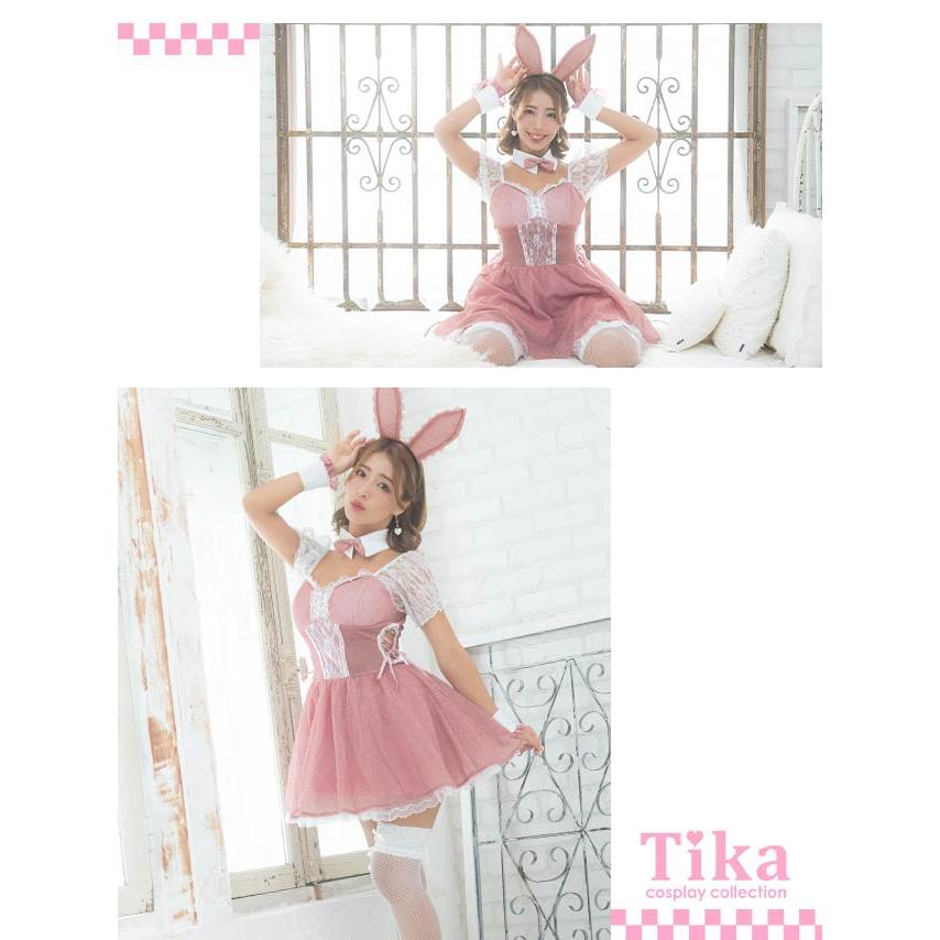 Tika バニー コスプレ バニーガール 衣装 大きいサイズ 男ウケ