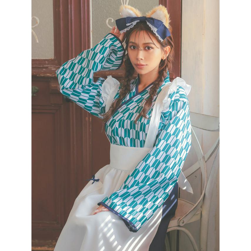 Tika コスプレ 衣装 袖あり 露出少なめ 体型カバー 和装 ロング Tika コスプレ 衣装 袖あり 露出少なめ 体型カバー 和装 ロング