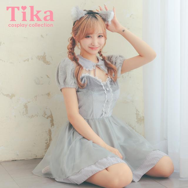 Tika ハロウィンコスプレ アニマル ベロア 体型カバー Tika ハロウィンコスプレ アニマル ベロア 体型カバー