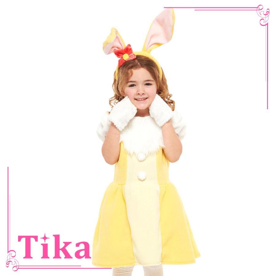 コスプレ 衣装 コスプレ 子供用 バニー 可愛い セット キッズ衣装 Tika ティカ 3点set ミスバニー コスチュームセット ワンピース カチューシャ グローブ Tk Hwk957 ドレスショップ Tika 通販 Yahoo ショッピング