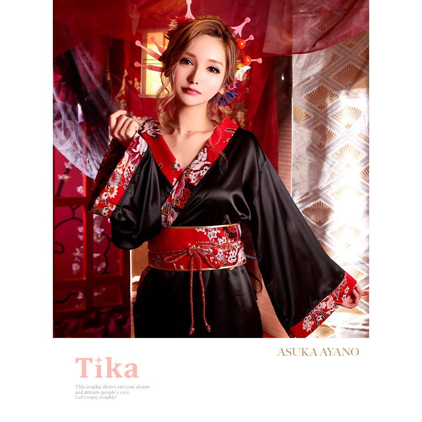 Tika コスプレ 衣装 2点set 花魁 セクシー コスチュームセット Tika コスプレ 衣装 2点set 花魁 セクシー コスチュームセット