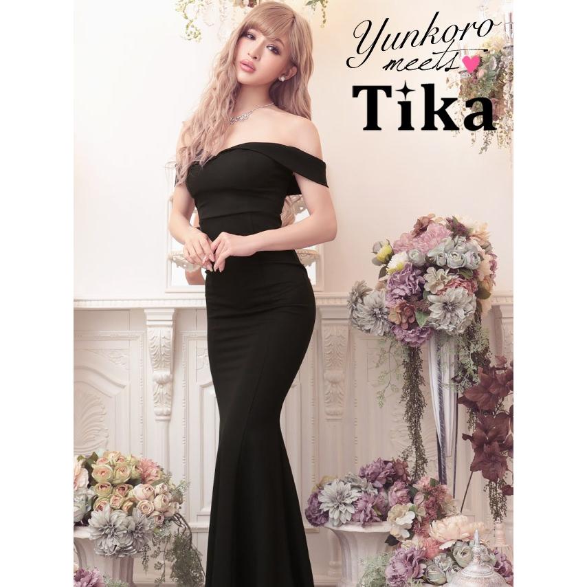 まとめ買いOK☆豪華✭ロングドレス★キャバスタイル IRMA/イルマ】セクシー オープンバスト ワンショルダー フラワー