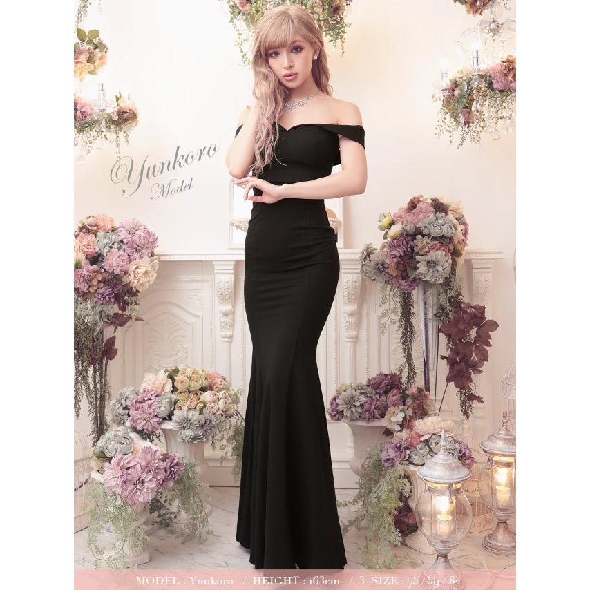 Tika キャバドレス ロング 大きいサイズ オフショル ロング Tika キャバドレス ロング 大きいサイズ オフショル ロング