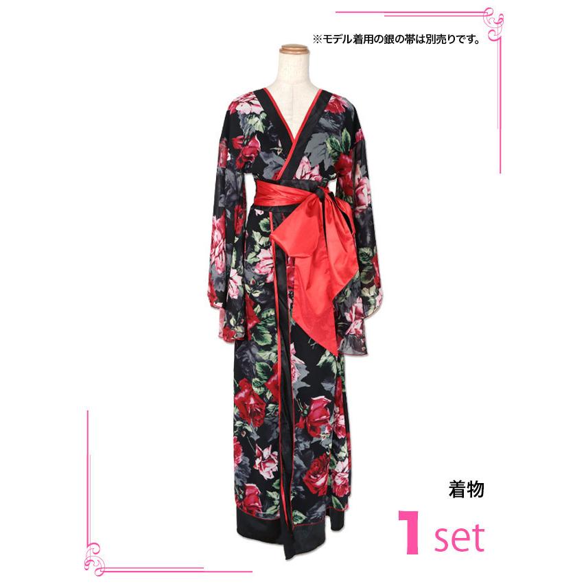 Tika コスプレ 衣装 レディース 大きいサイズ 着物 着物風ドレス