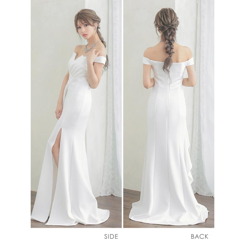 Tika キャバ ドレス ロングドレス ロング ワンピース オフ Tika キャバ ドレス ロングドレス ロング ワンピース オフ