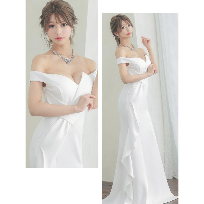 Tika キャバ ドレス ロングドレス ロング ワンピース オフ Tika キャバ ドレス ロングドレス ロング ワンピース オフ