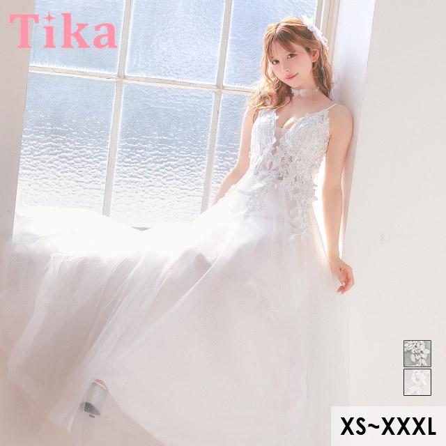 Tika（ティカ） キャバドレス ロングドレス xxxl 大きいサイズ