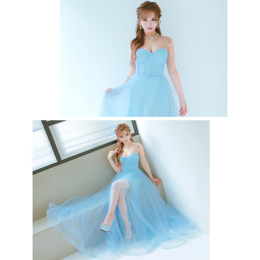 Tika キャバドレス ハートカット コルセット キャミソール