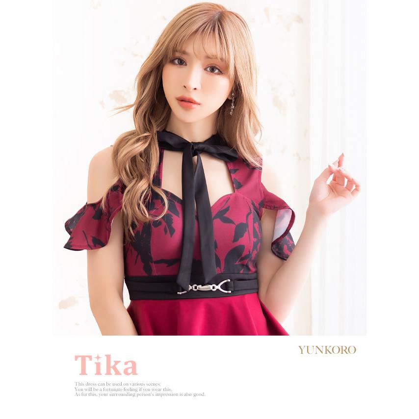 Tika キャバ ドレス キャバドレス ミニ タイトドレス ペプラム Tika キャバ ドレス キャバドレス ミニ タイトドレス ペプラム