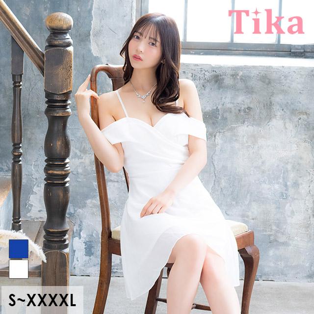 Tika（ティカ） キャバドレス 大きいサイズ ストレッチ キャミドレス