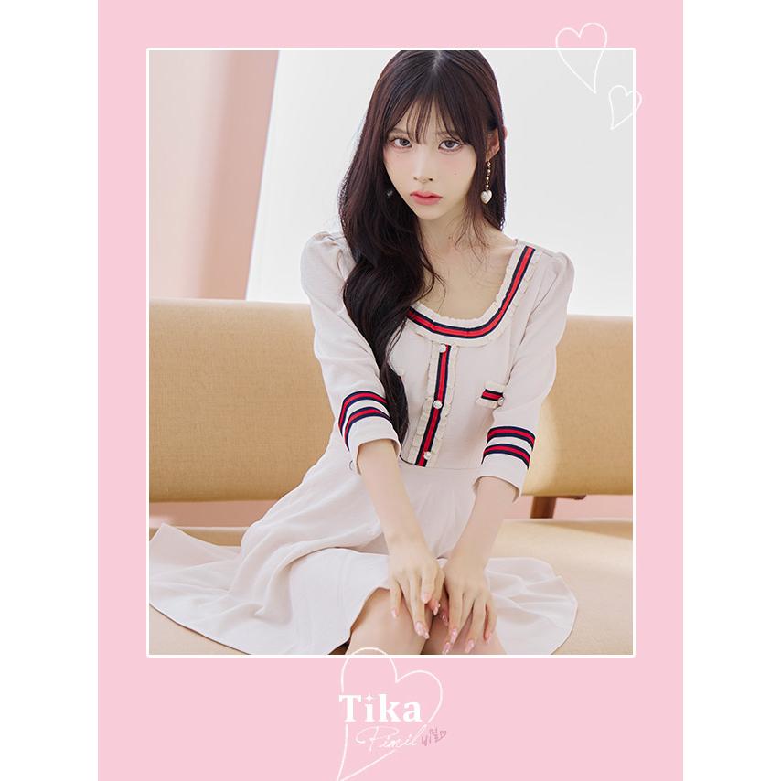 Tika [TikaPimil] キャバドレス 韓国 ミニ 大きいサイズ キャバ