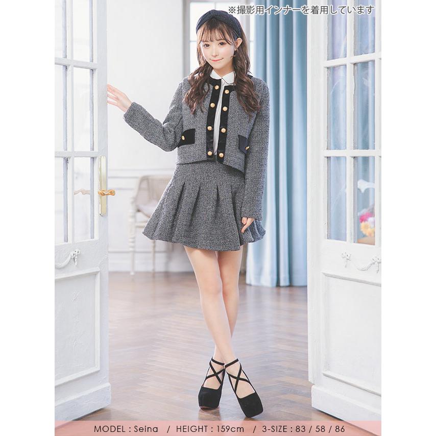 Tika キャバスーツ ミニ ジャケット スーツ レディース ホワイト Tika キャバスーツ ミニ ジャケット スーツ レディース ホワイト