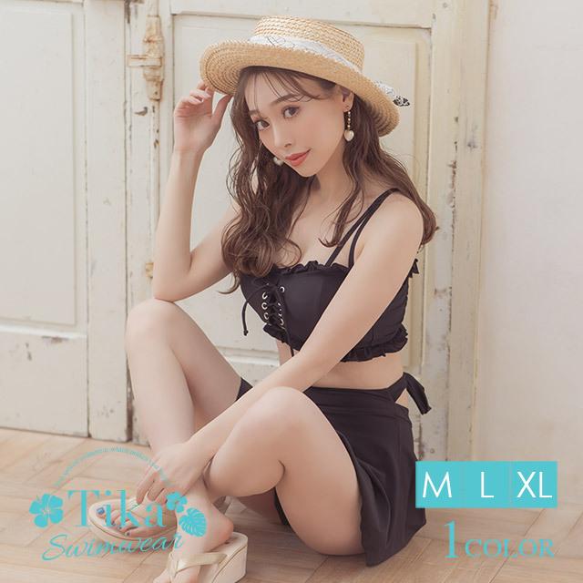 水着 レディース ビキニ 小胸 大きいサイズ シンプル 女の子 スカート セクシー 代 30代 40代 Tk Sw25 Tika ヤフーショッピング店 通販 Yahoo ショッピング