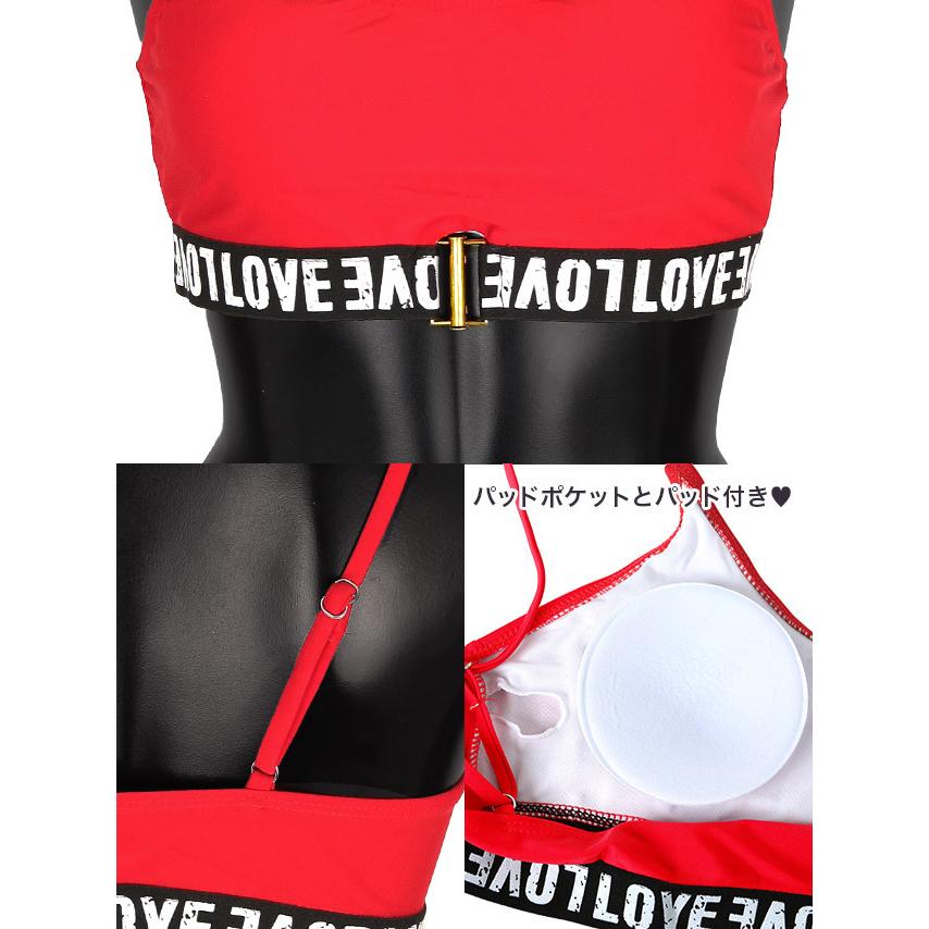 美品RiberCe 赤と黒 セパレートビキニM 美品RiberCe 赤と黒 セパレートビキニM 美品RiberCe 赤と黒