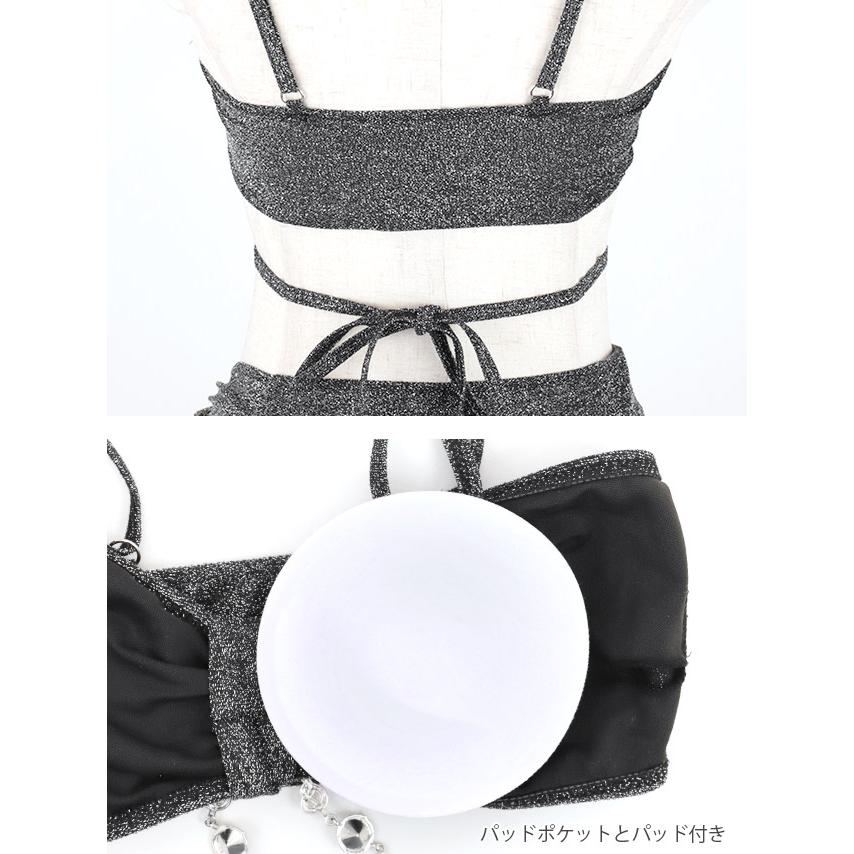 Tika（ティカ） 水着レディース 水着 バンドゥマイクロフリル ミニ