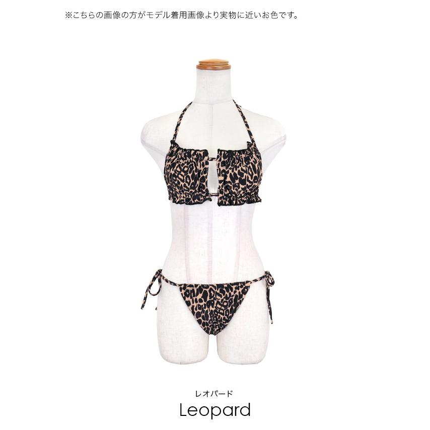 ドルチェ＆ガッバーナ D＆G 水着 ビキニ レオパード ヒョウ柄 Tika（ティカ） 水着 レディースセット ホルターネック バンドゥ