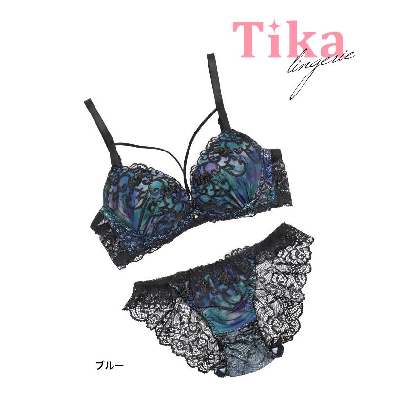 下着・アンダーウェア toshi Tika（ティカ） ブラジャー ショーツセット 下着 女性 上下セット 下着