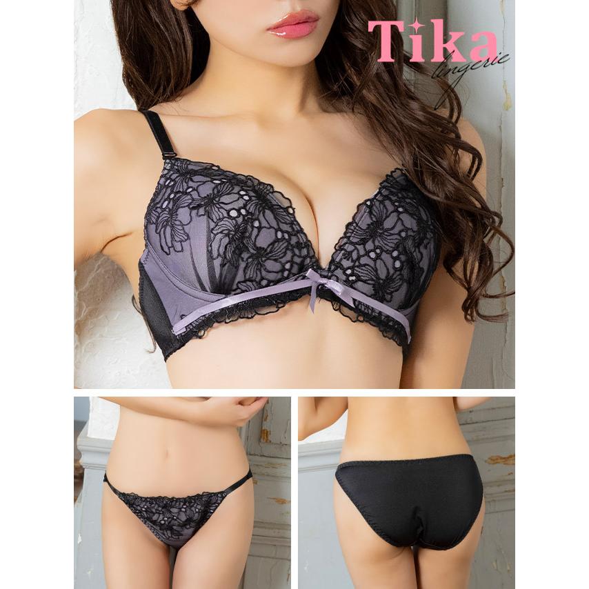 Tika（ティカ） ブラジャー ショーツセット 下着 女性 上下セット 下着