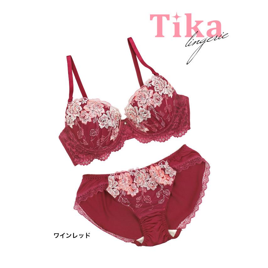 Tika（ティカ） ブラジャー ショーツセット 下着 女性 上下セット 下着