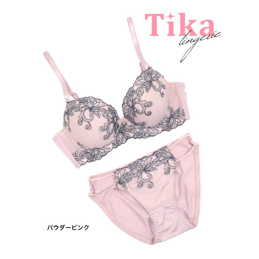 Tika（ティカ） ブラジャー ショーツセット 下着 女性 上下セット 下着