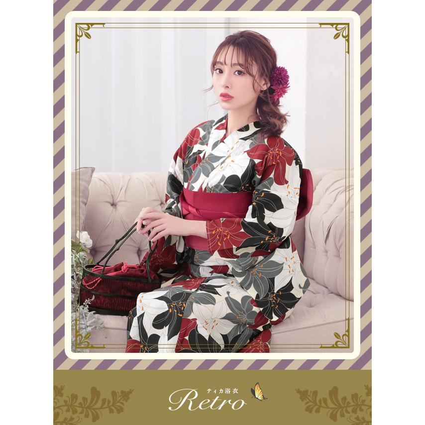 Tika（ティカ） 浴衣 レディース 20代 30代 40代 浴衣セット 安い