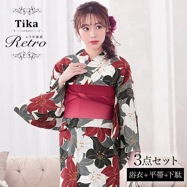 Tika（ティカ） 浴衣 レディース 20代 30代 40代 浴衣セット 安い