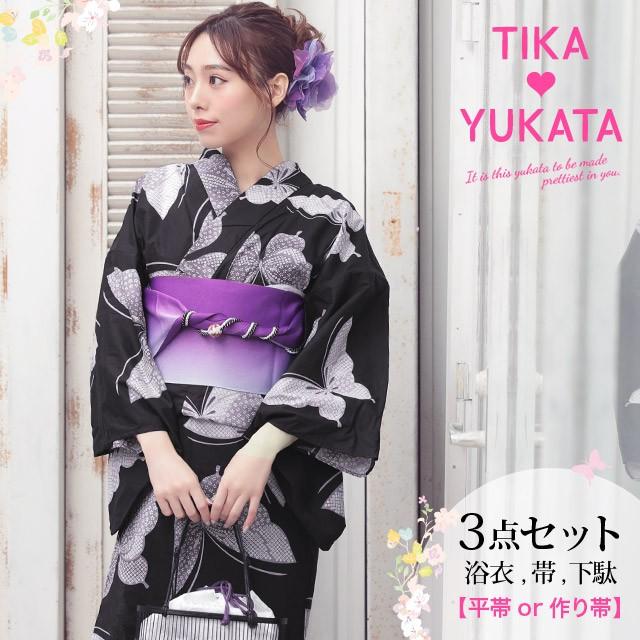 Tika 浴衣 レディース 20代 30代 40代 浴衣セット 安い ゆかた 3 Tika 浴衣 レディース 20代 30代 40代 浴衣セット 安い ゆかた 3