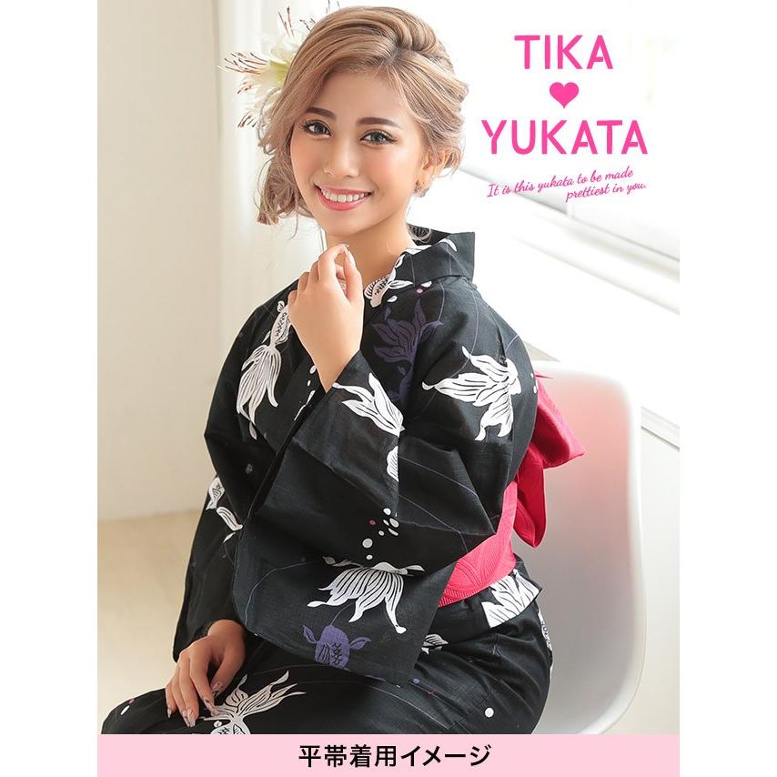 Tika 浴衣 レディース 20代 30代 40代 浴衣セット 安い 3点 Tika 浴衣 レディース 20代 30代 40代 浴衣セット 安い 3点