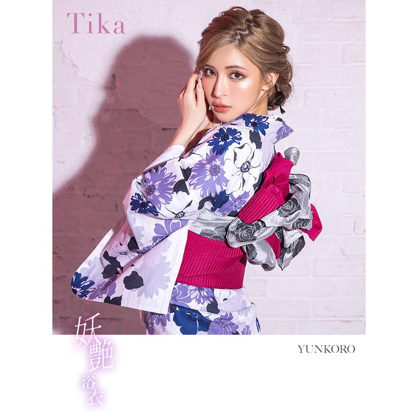 浴衣 レディース セット 代 30代 品質満点 40代 レトロ 女性 花柄 総花柄 紫 選べる 妖艶浴衣 平帯 セット浴衣 作り帯 安い 白 かわいい 下駄