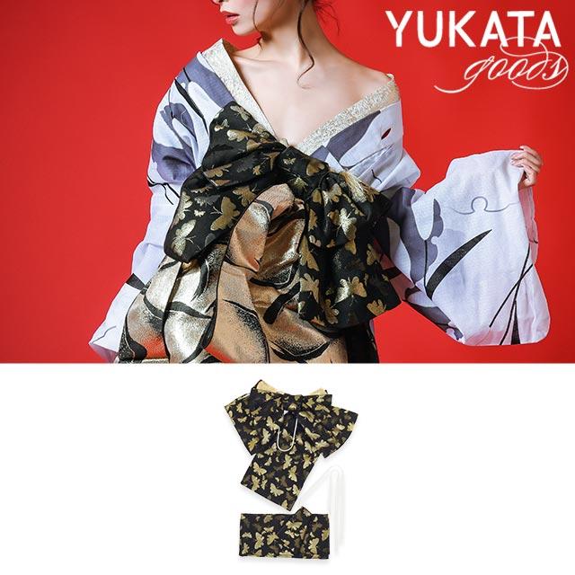 Tika 花魁 ゆかた 作り帯 浴衣 花魁帯 コスプレ小物 ギャル 蝶柄