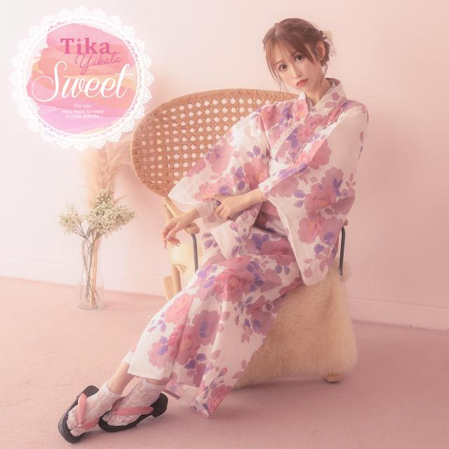 Tika 浴衣 セット レディース 20代 30 代 40代 浴衣セット 安い Tika 浴衣 セット レディース 20代 30 代 40代 浴衣セット 安い