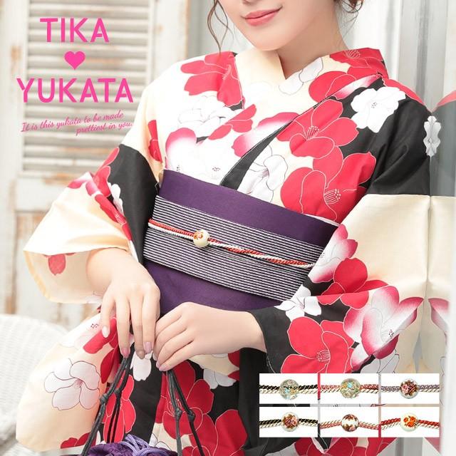 飾り帯 浴衣 レディース 高級感 帯紐 お洒落 華やか 押し花 ビーズ 花結び 飾り帯紐 ブラック クリア ホワイト ピンク パープル レッド Tk Ykg19 Bsg Tika ヤフーショッピング店 通販 Yahoo ショッピング