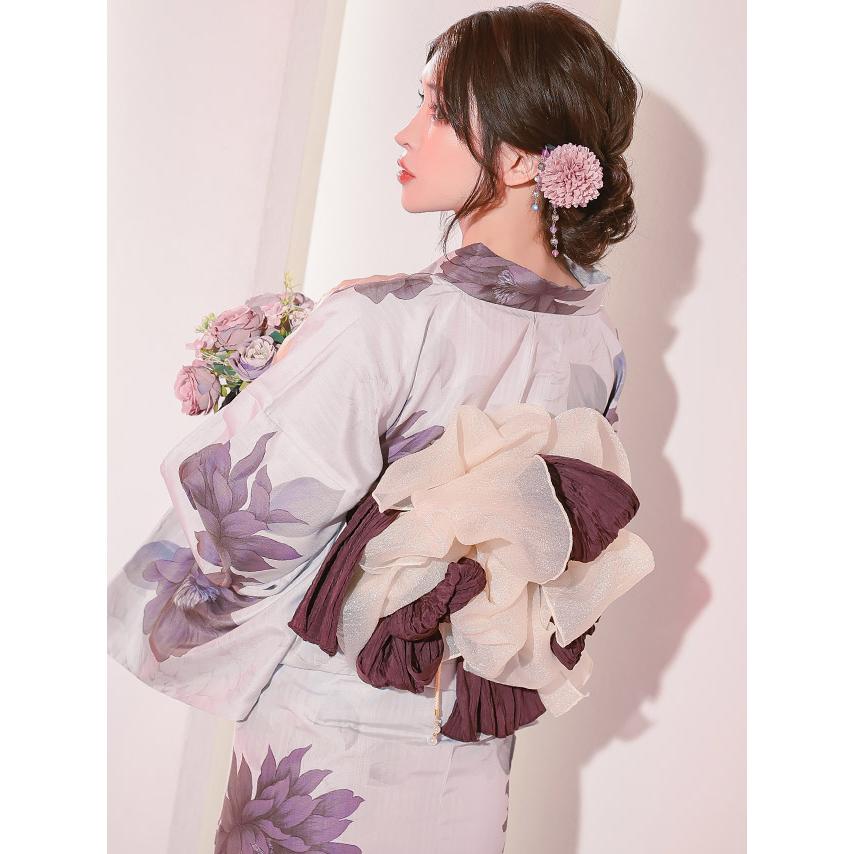 大人の兵児帯 兵児帯 蝶々 浴衣帯 半幅帯 フリル yukata02.jpg