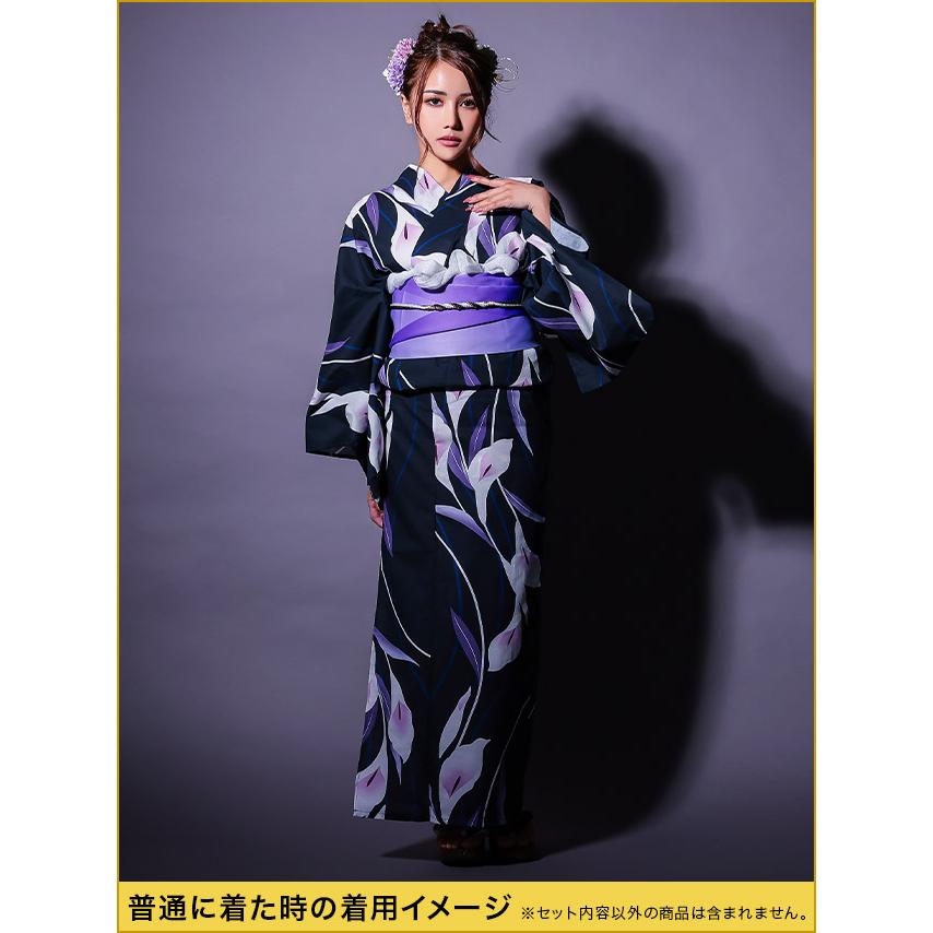 Tika（ティカ） 花魁浴衣 4点セット2way 浴衣 レディース 浴衣セット