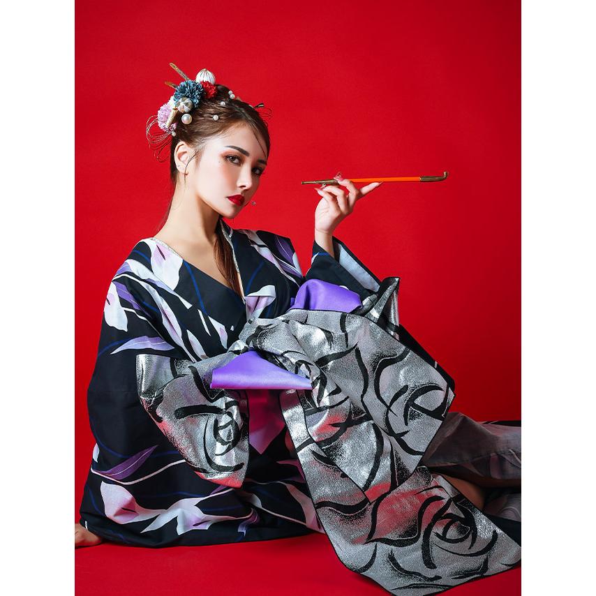 Tika（ティカ） 花魁浴衣 4点セット2way 浴衣 レディース 浴衣セット