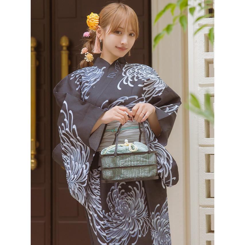 Tika 浴衣 レディース セット 乱菊 ゆかた 3点セット 浴衣羽織 Tika 浴衣 レディース セット 乱菊 ゆかた 3点セット 浴衣羽織