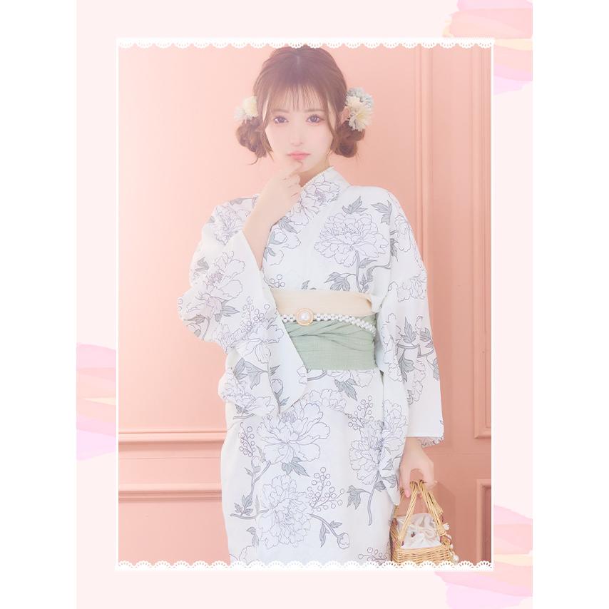 Tika 浴衣 Tika 浴衣 レディース セット レトロ 20代 30代 フリーサイズ 40