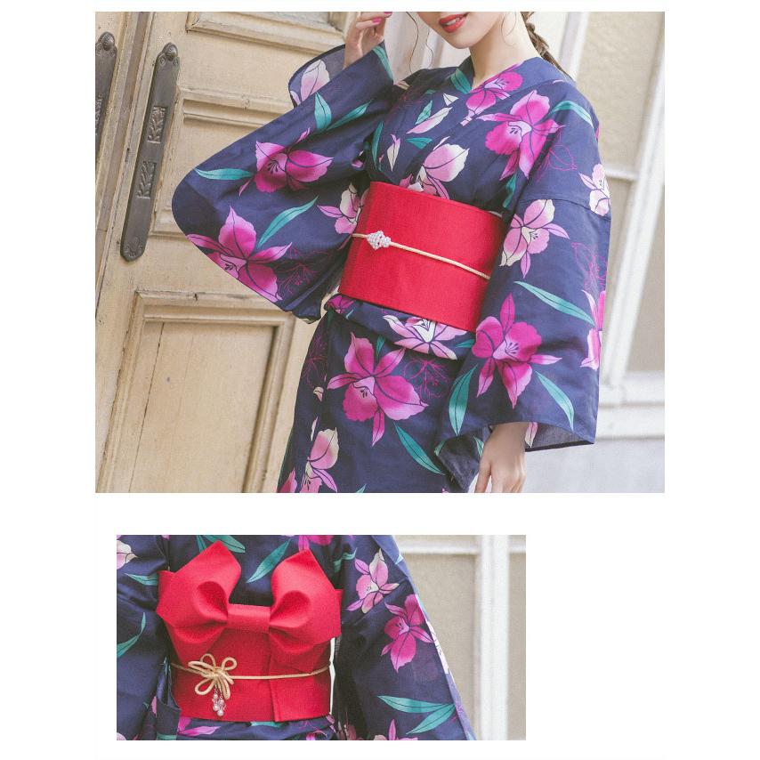 Tika 浴衣 レディース セット ゆかた 激安 レトロ 3点セット