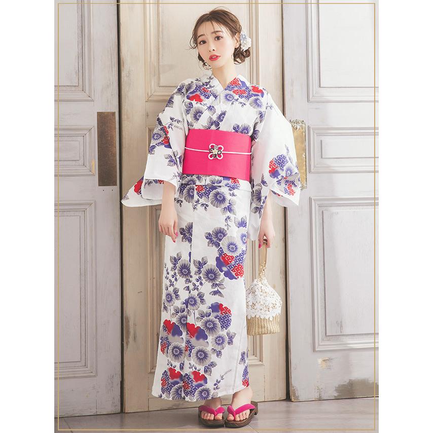 Tika 浴衣 レディース セット ゆかた 激安 レトロ 3点セット