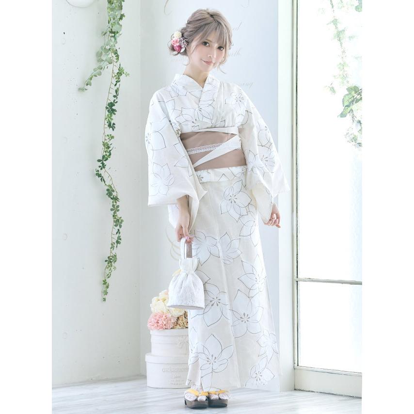 Tika ゆかた 激安 浴衣 レディース セット 花柄 平帯 or 作り帯 Tika ゆかた 激安 浴衣 レディース セット 花柄 平帯 or 作り帯