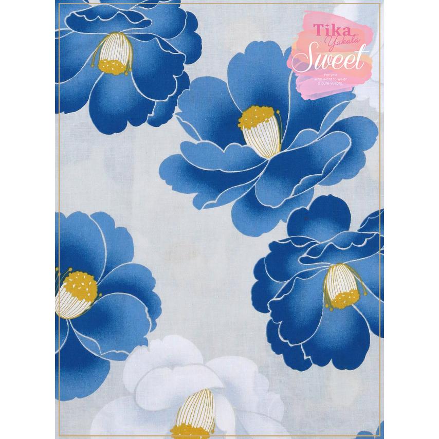 Tika ゆかた 激安 浴衣 レディース セット ニュアンスカラー