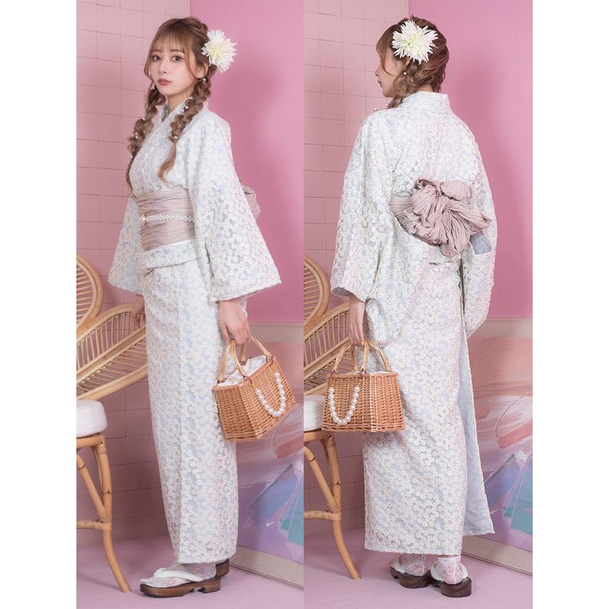 Tika 浴衣 レディース セット レース 20代 30代 フリーサイズ 40
