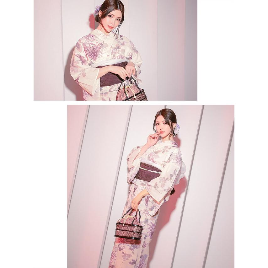 Tika 浴衣 レディース 50代 フリーサイズ セット 20代 40代 妖艶
