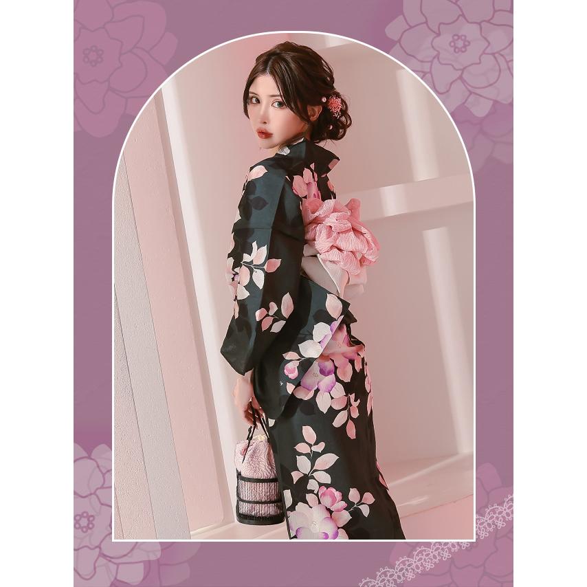 Tika 浴衣 レディース 50代 フリーサイズ セット 20代 40代 妖艶 Tika 浴衣 レディース 50代 フリーサイズ セット 20代 40代 妖艶