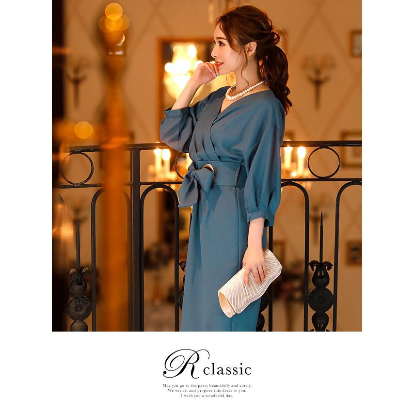 パーティードレス 結婚式 代 30代 40代 即日発送 プチプラ ワンピース タイト ベルト 膝丈 パフスリーブ レース 大きいサイズ 袖あり Tkrc Md8 19 ドレスショップ Tika 通販 Yahoo ショッピング