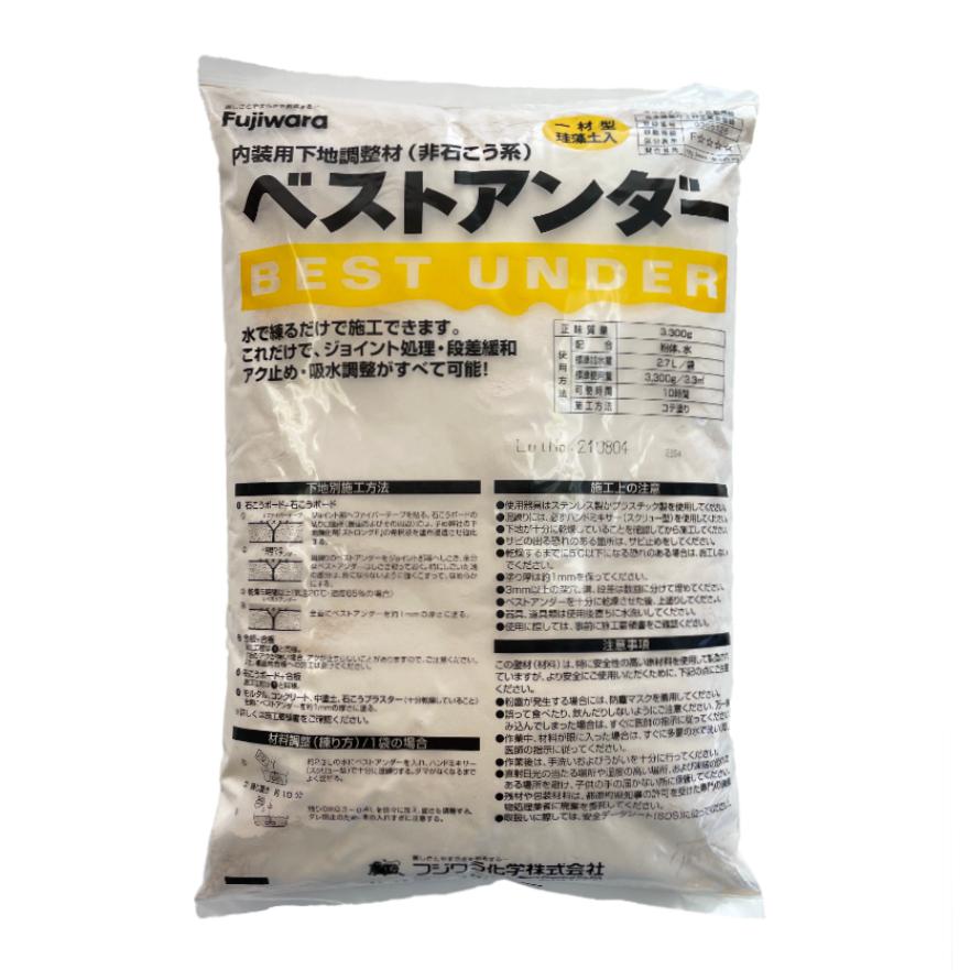 DIY 左官材料 内装用下地調整材 ベストアンダー 3.3kg : タイル 