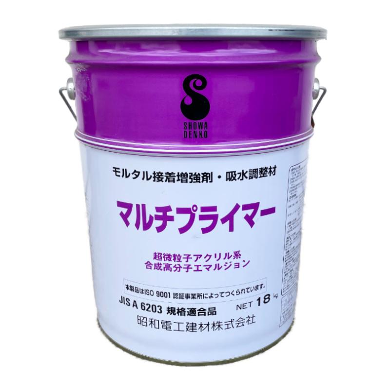 DIY 左官材料 モルタル接着増強剤 給水調整剤 マルチプライマー 18kg