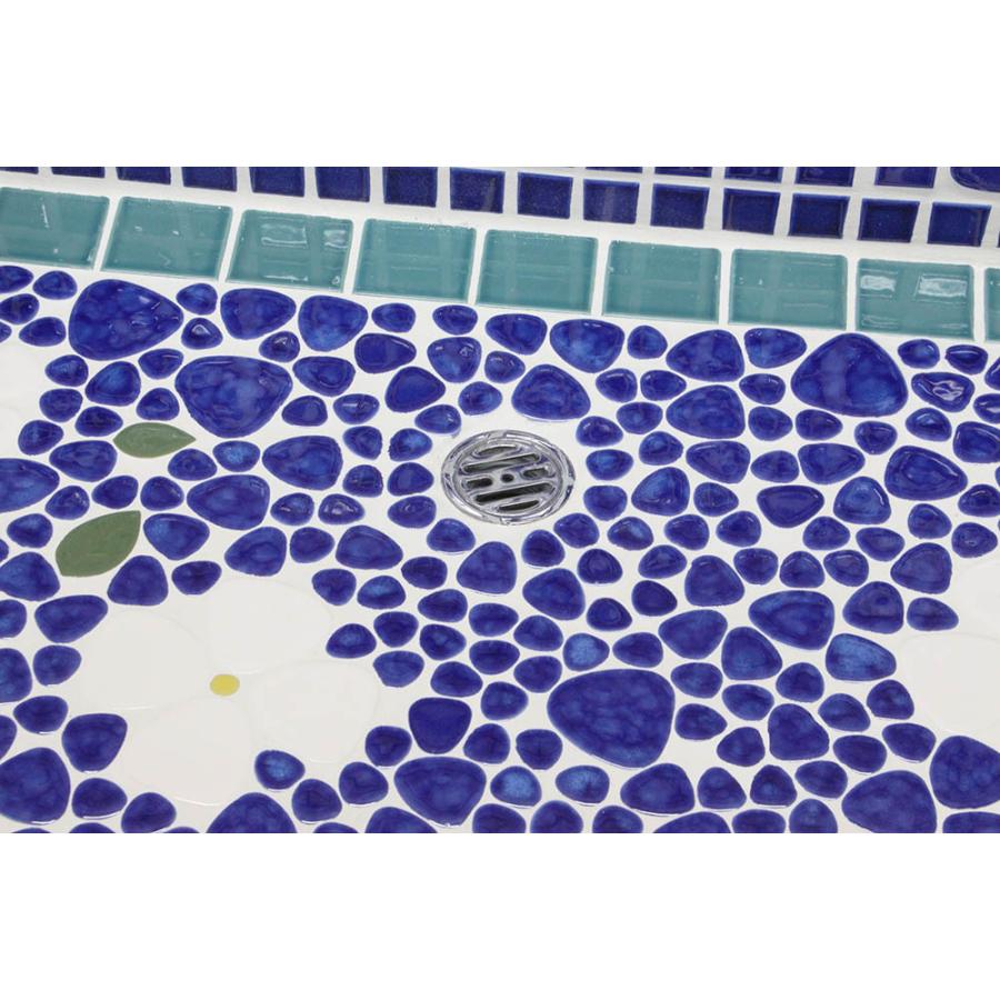 ガーデンシンク タイル 流し台 昭和レトロ タイル流し台 Lサイズ