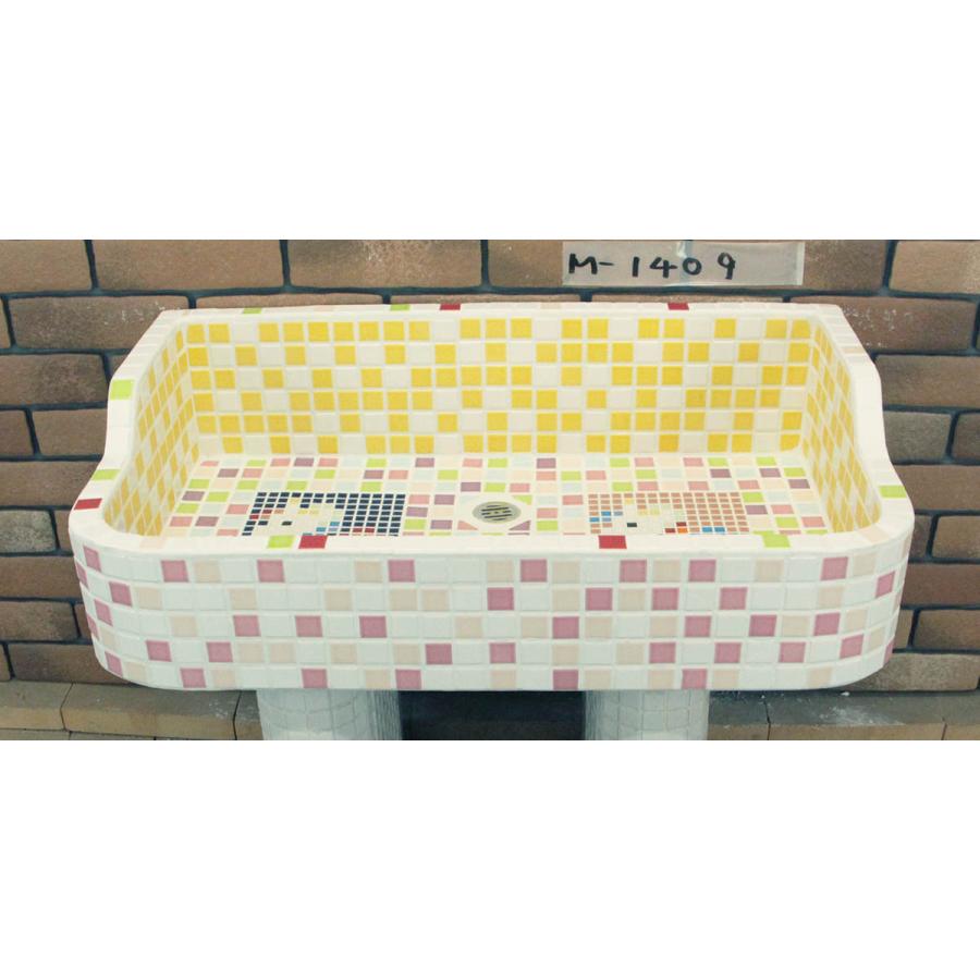 昭和レトロなタイル流し台MサイズM-1409タイル流し シンク